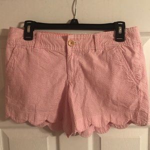 Pink and White Lilly Pulitzer Shorts